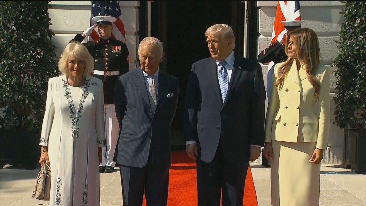 Rei Charles III visita os EUA e discursa hoje, às 16h, no Congresso americano; ACOMPANHE